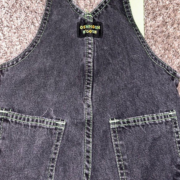 Vintage 80s OshKosh B’gosh Denim Overalls size 4 - Picture 11 of 13